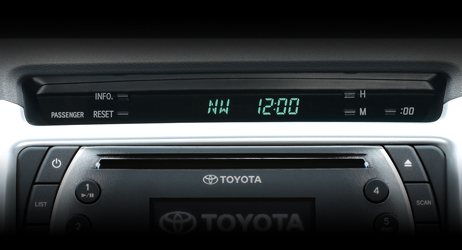 hilux vigo toyota multi information display